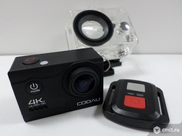 Видеокамера цифровая COOAU SPC02 Экшн-камера Ultra HD 4K / WiFi. Фото 1.