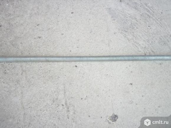 Шпилька резьбовая оцинкованная М16. Фото 2.