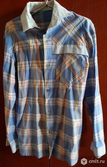 2 рубашки школьные  х/б для мальчика. Фото 1.