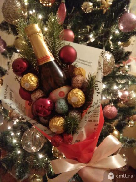 Съедобный букет, мужской букет. Фото 11.