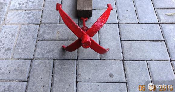 Якорь для лёгкой лодки. Фото 3.