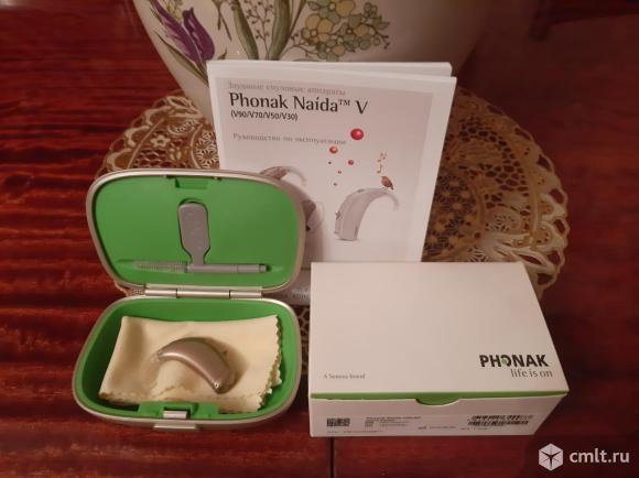 Слуховой аппарат Phonak Naida V50-SP (Швейцария). Фото 1.