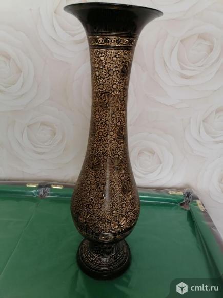 Декоративная ваза. Латунь. Индия. Фото 1.