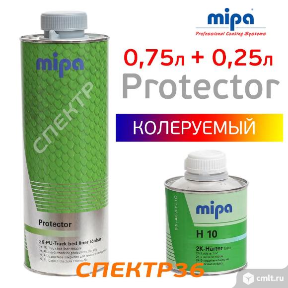 Структурное покрытие Mipa Protector (1л) колуруемый. Фото 1.