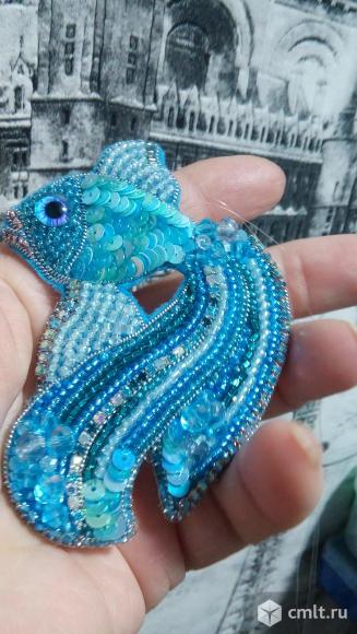 Броши из бисера. Фото 3.