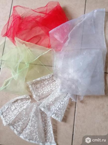 Куски тканей для творчества и пошива кукол. Фото 10.