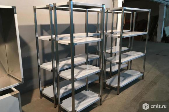 Изготавливаем стеллажи из нержавеющая сталь. Фото 1.