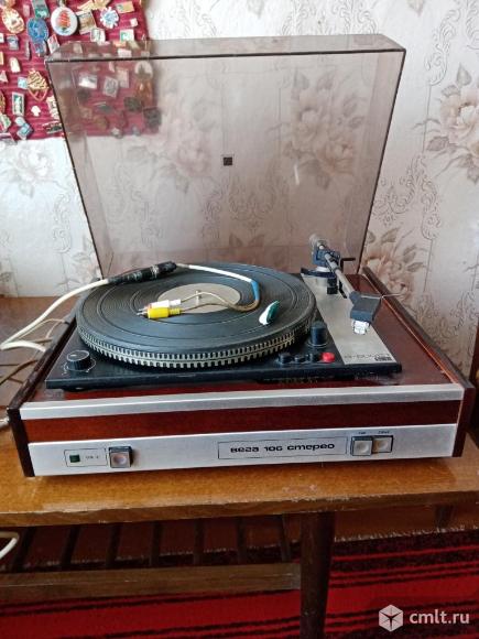 Проигрыватель Вега-106 стерео. Фото 1.