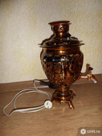 Самовар электрический расписной. Фото 3.