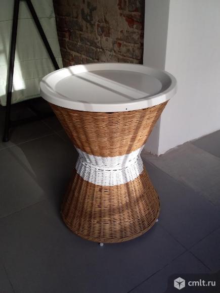 Тумба прикроватная плетеная Сандхаугформа фирмы Ikea. Фото 1.