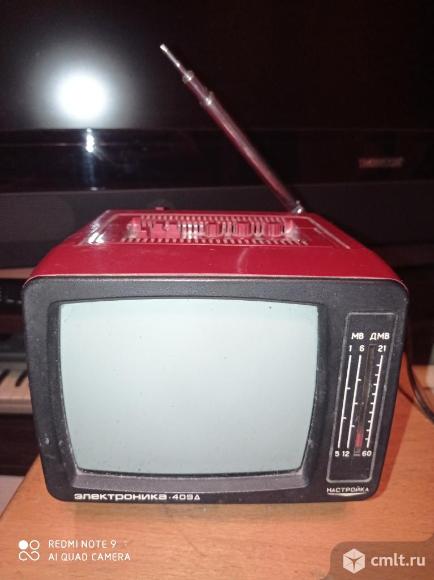 Телевизор Электроника 409д. Фото 1.