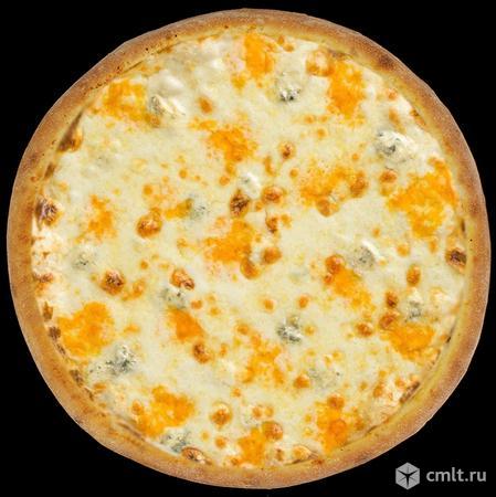 Пицца 4 сыра. Фото 1.