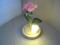 Роза с подсветкой в колбе. Фото 3.