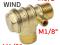 Клапан обратный M1/2" - M1/2" - M1/8" WIND. Фото 2.