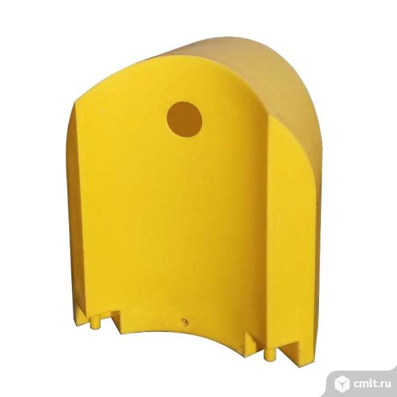 Тумба (буфер осевой) дорожная водоналивная. Фото 2.