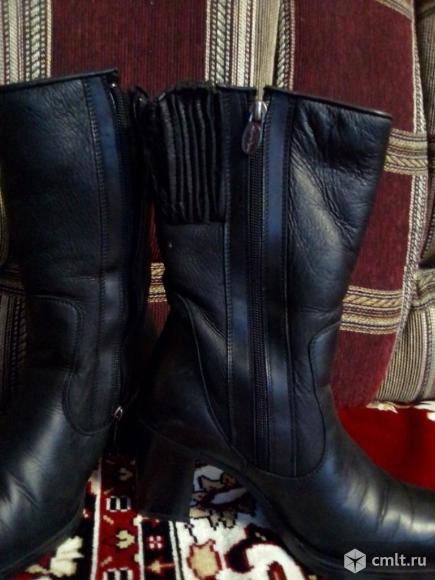 Продам сапоги женские 40 размер на полную ногу. Фото 6.