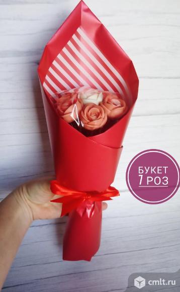 Шоколадные розы подарок на День Рождения. Фото 1.