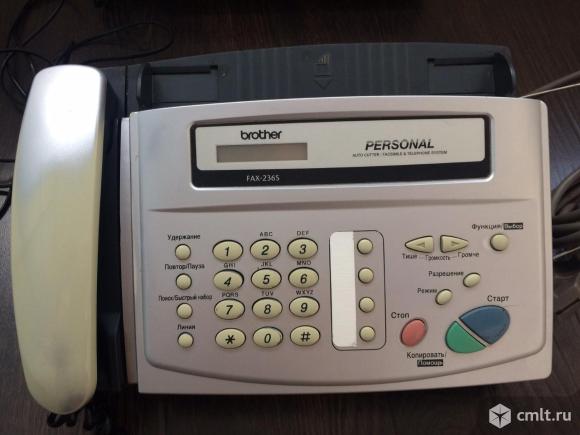Факс BROTHER 2365. Фото 1.