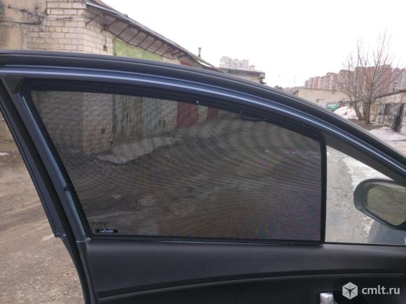 Каркасные шторки Киа Рио 3 (укороченные). Фото 5.