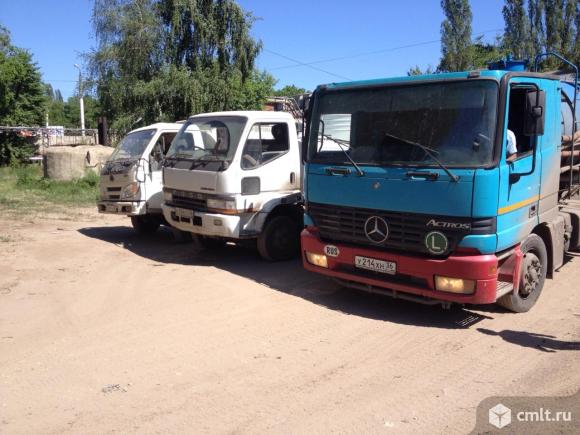 Ассенизационная машина MAN, Mitsubishi, Isuzu, Mercedes. Фото 1.