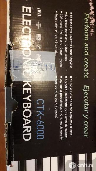 Синтезатор casio ctk 6000. Фото 10.