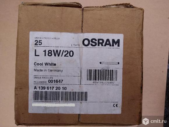 Люминесцентные лампы Osram L 18W/20. Фото 4.