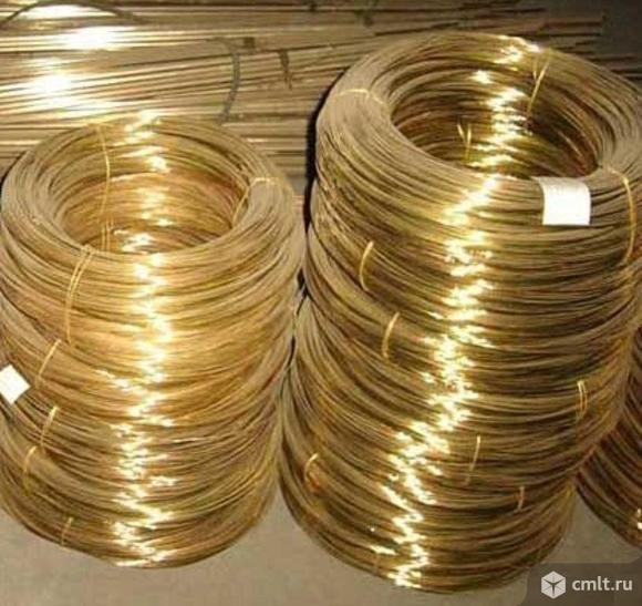 Проволока бронза. Фото 1.