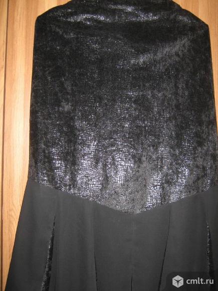 Нарядная черная юбка. Фото 1.