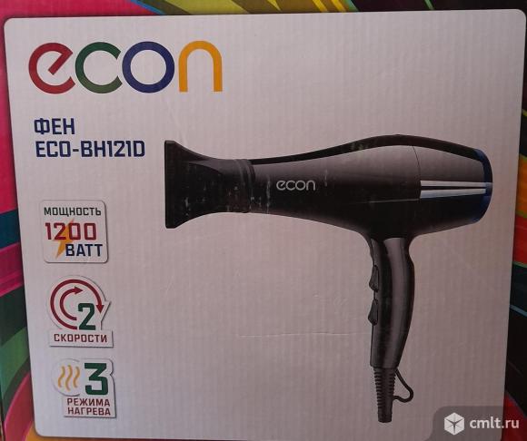 Новый большой гарантия фен Econ ECO-BH121D. Фото 1.