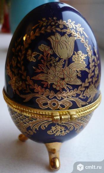 Katerina. Gift series. Manchester, England. Шкатулка в стиле Фаберже [Faberge], Пасхальное яйцо.. Фото 1.