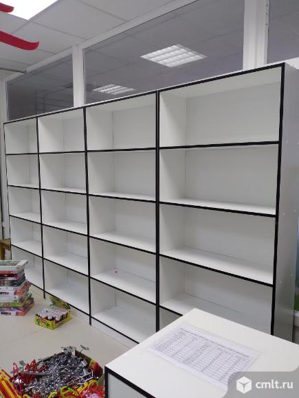 Торговые стеллажи для магазина бу. Фото 1.