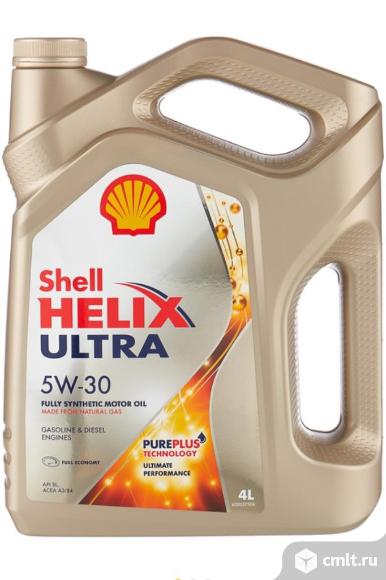 Масло Shell Helix Ultra 5w-30 4 л. Фото 1.