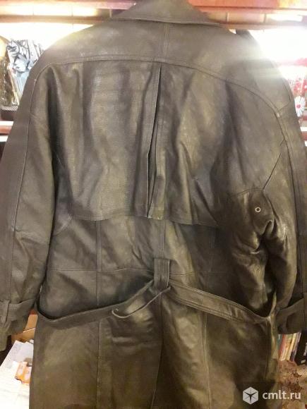 Мужской кожаный плащ. Фото 13.