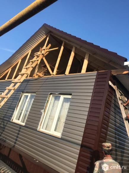 Строительство домов. Фасады, отмостки, кровля, сайдинг