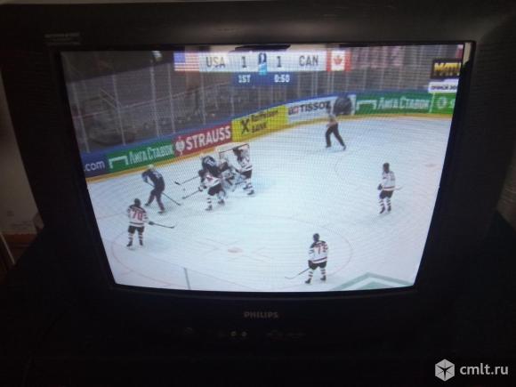 Телевизор кинескопный цв. Philips 21PT2381/58R. Фото 1.