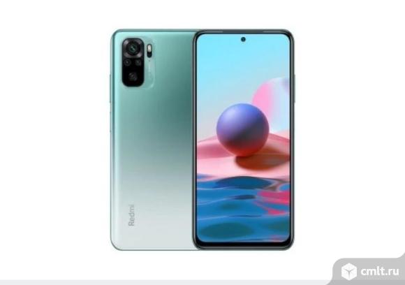 Смартфон Xiaomi Redmi Note 10 4/64 Green. Фото 1.