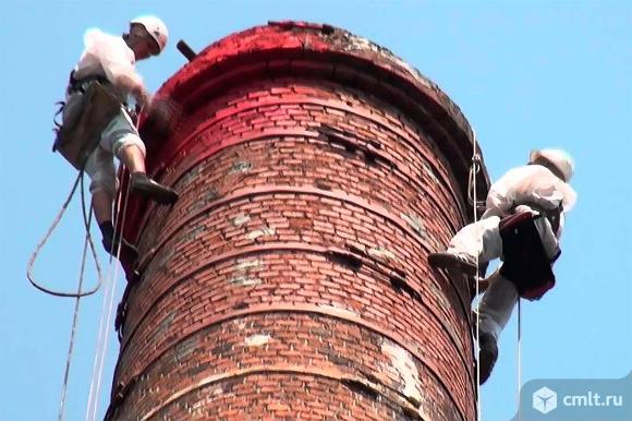 Демонтаж старых сооружений, зданий, дымовых труб.. Фото 1.