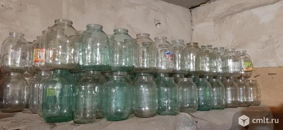 Трехлитровые банки. Фото 1.