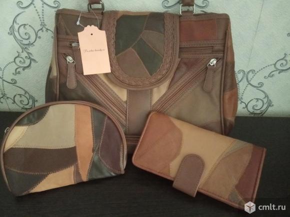 Сумка Римские каникулы натуральная кожа. Фото 1.