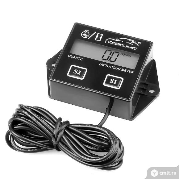 Тахометр и Счетчик моточасов для ДВС. Фото 1.