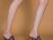 Сабо loriblu италия 39 размер кожа сиреневые фиолетовые каблук 8 см босоножки обувь женская лето. Фото 5.
