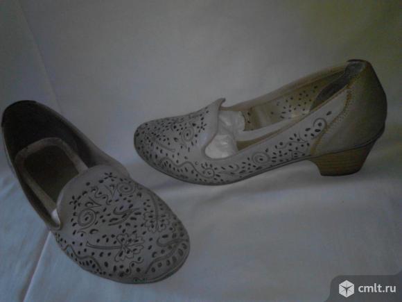 Туфли натуральная кожа р.36 «Рикер». Фото 1.