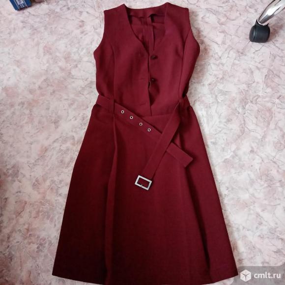 Сарафан для школы. Фото 1.