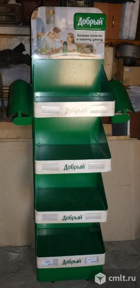 Торговая стойка стеллаж. Фото 1.