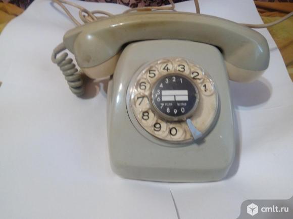Дисковый телефон пр-ва ГДР продам. Фото 1.