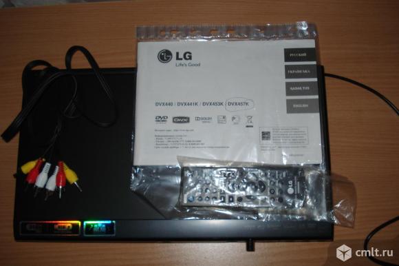 Видеоаудиоплеер LG DVX457K. Фото 1.