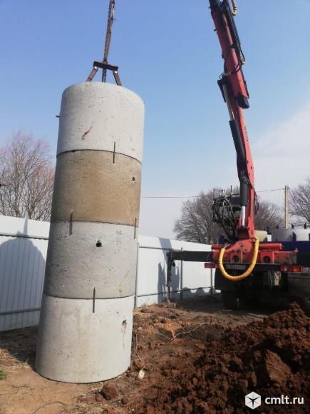 Бурение колодцев для воды из бетонных колец. Под сваи, столбы, опоры ЛЭП. Диам. 100-1300 мм. Пирсы.. Фото 1.
