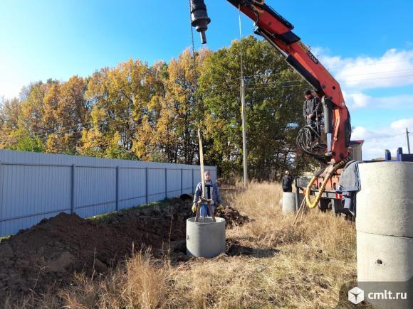 Бурение колодцев для воды из бетонных колец. Под сваи, столбы, опоры ЛЭП. Диам. 100-1300 мм. Пирсы.. Фото 15.