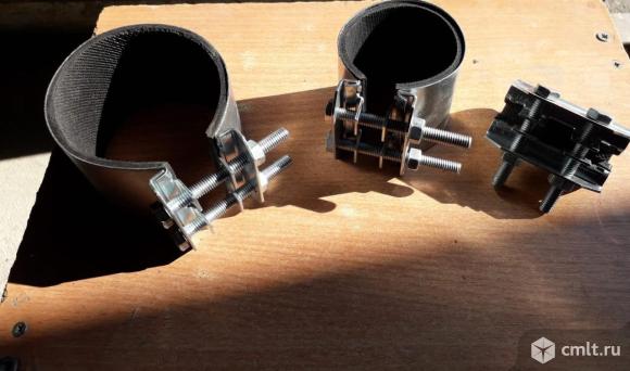 Хомут ремонтный для труб. Фото 1.