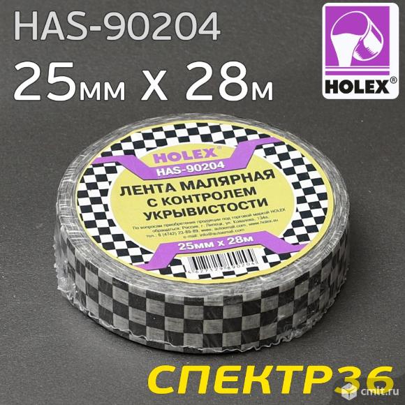 Лента для контроля укрывистости Holex 25мм х 28м. Фото 1.